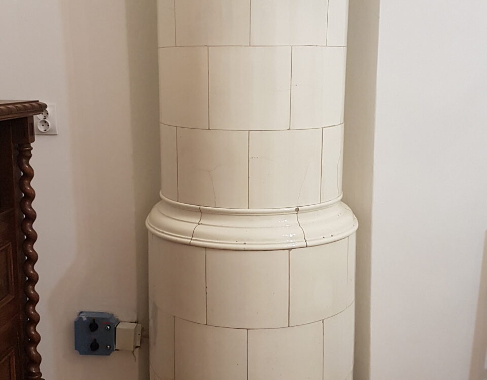 Henger cserépkályha